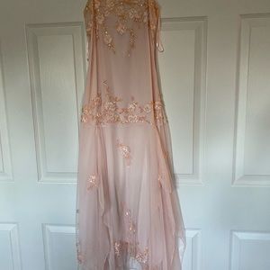 Hand beaded dress XS
